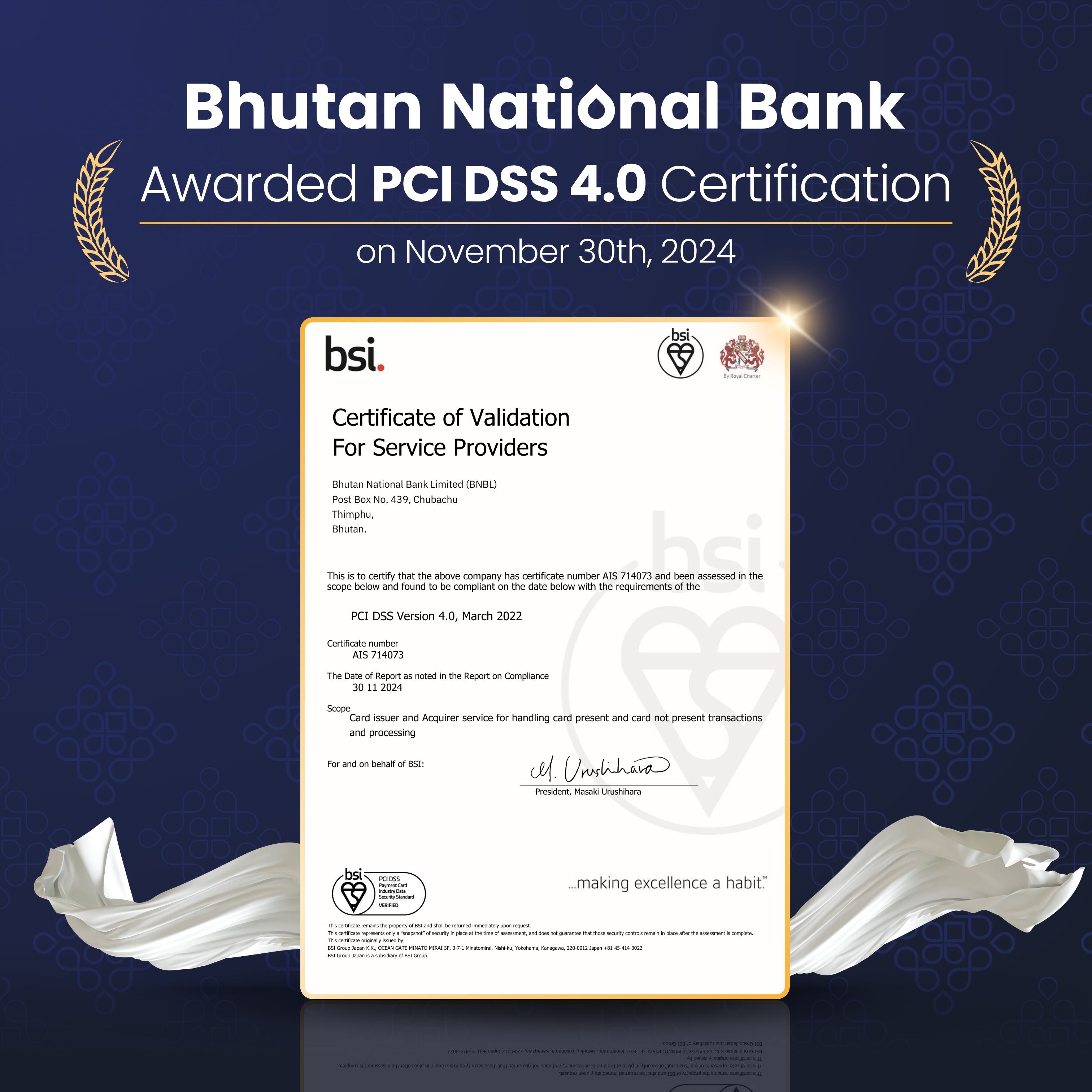 PCI DSS 4.0 Certification